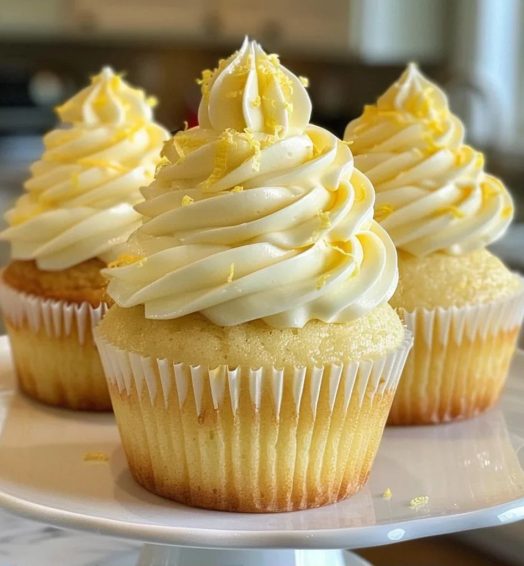 Honey Lemon Cupcakes