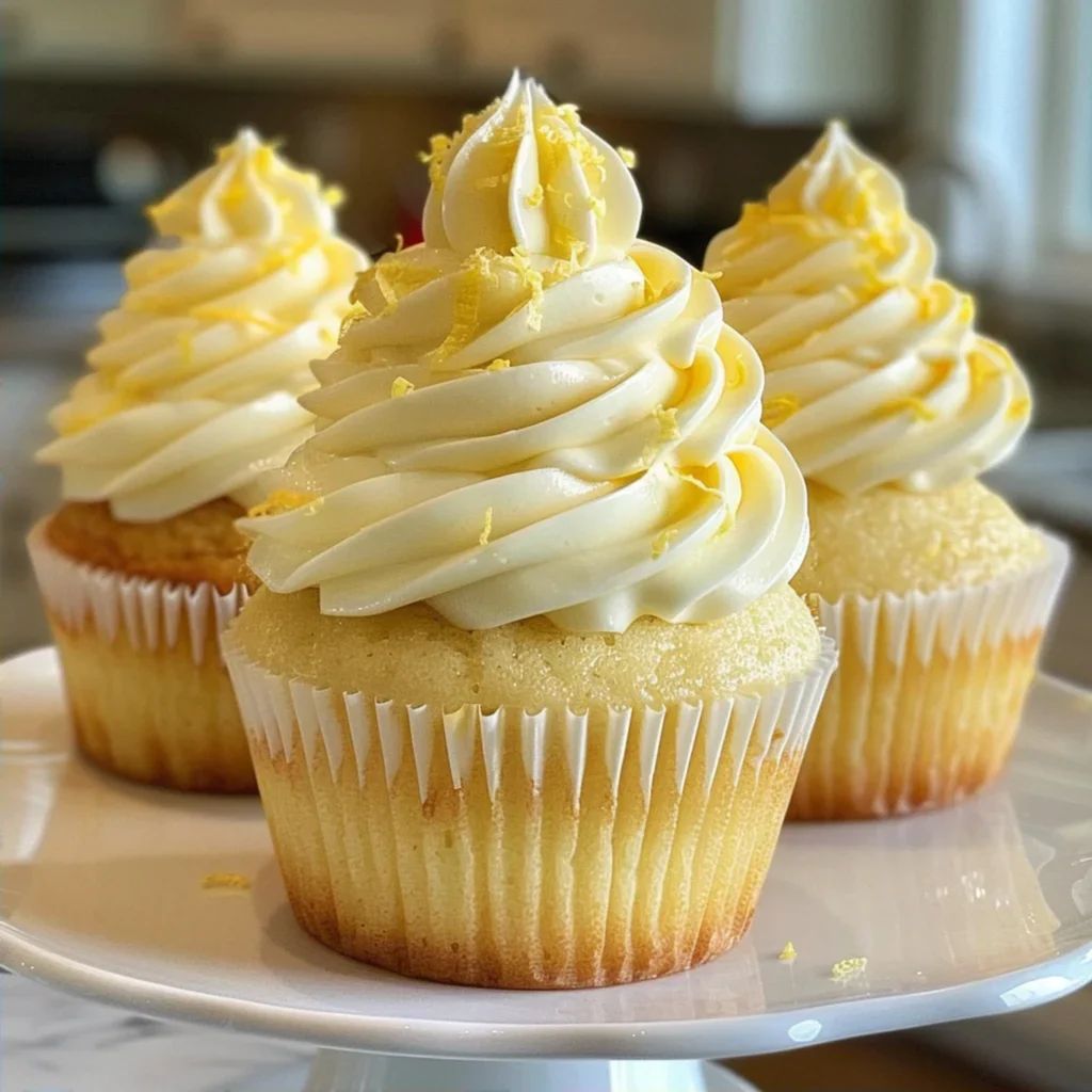 Honey Lemon Cupcakes
